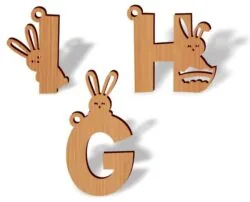 Easter alphabet