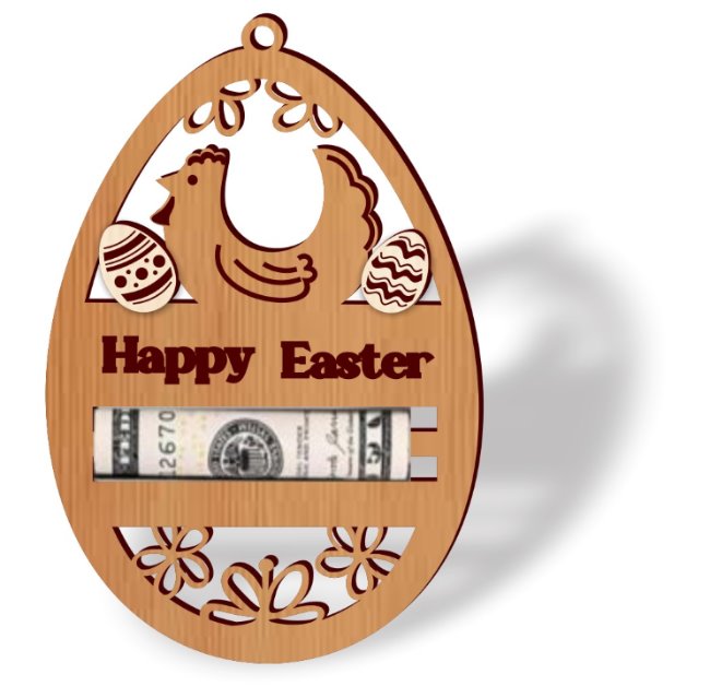 Easter money holder