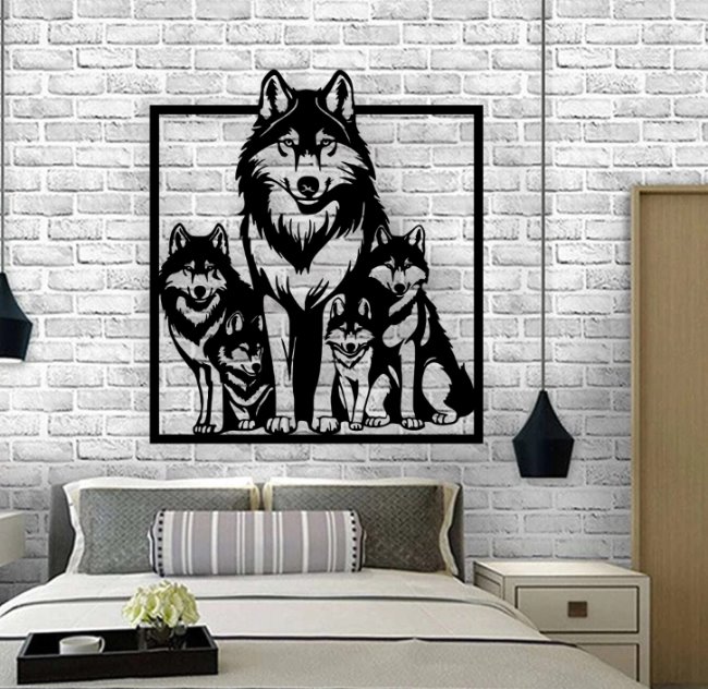 Family wolf