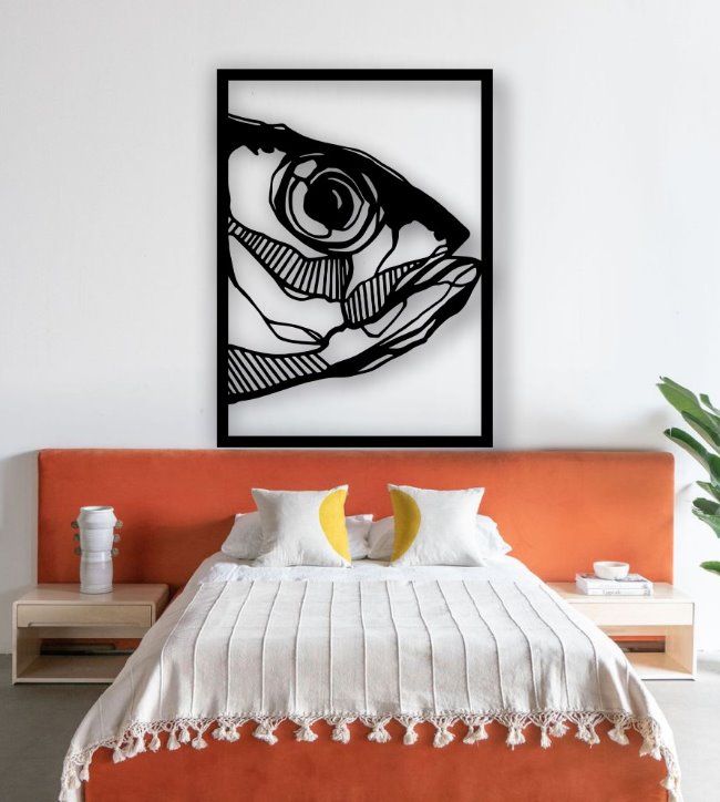 Fish wall decor