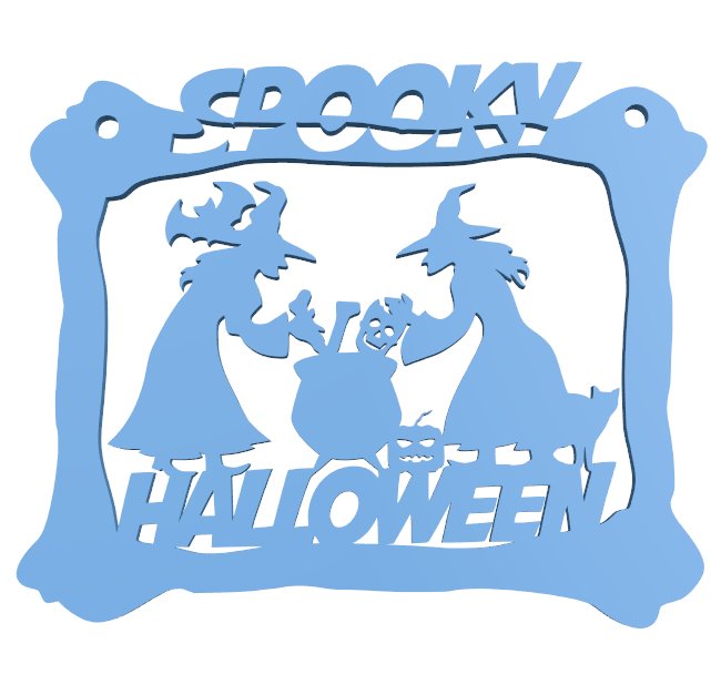 Halloween Plaque