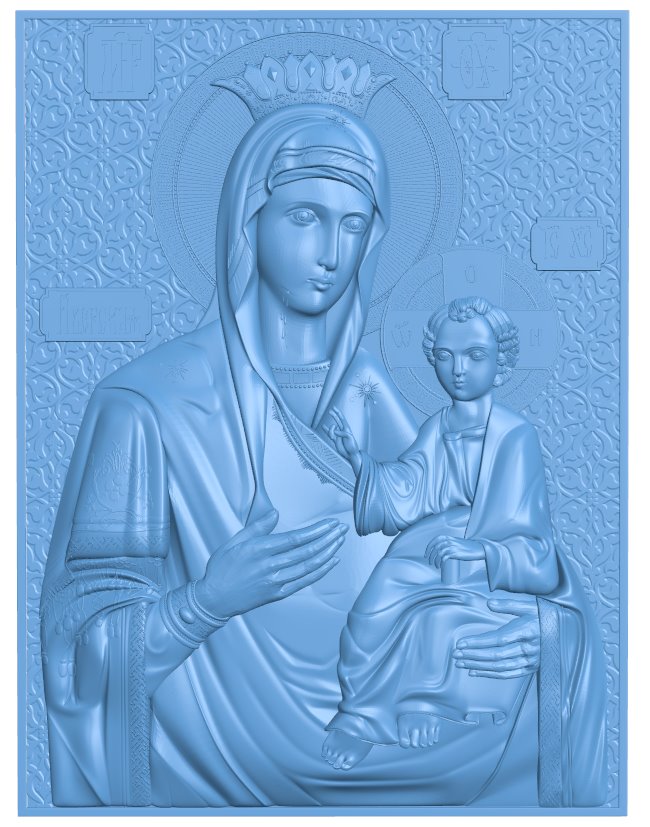 Icon of the Iveron Mother of God