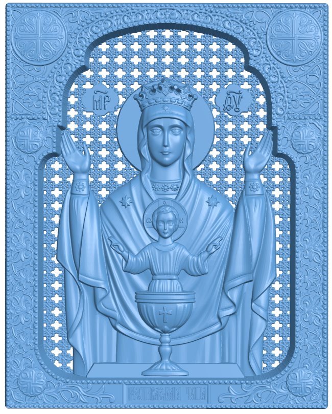 Icon of the Mother of God Inexhaustible Chalice