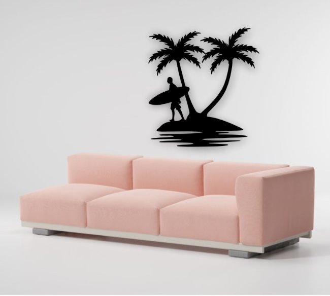 Island wall decor