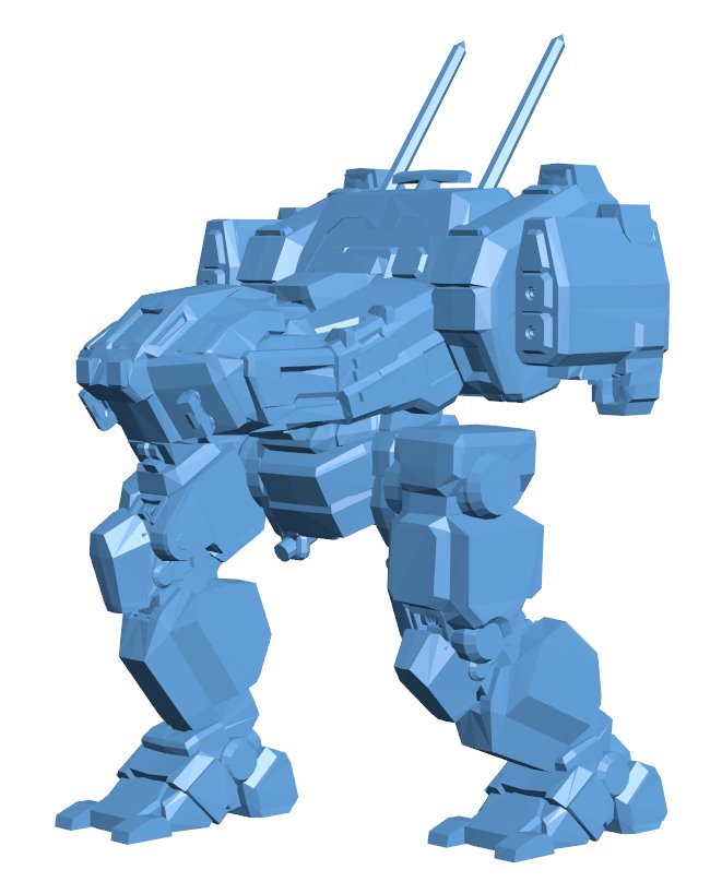 JR6-F Jenner for Battletech - Robot