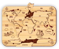 Map world puzzle