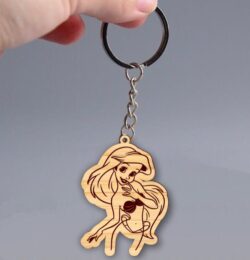 Mermaid keychain