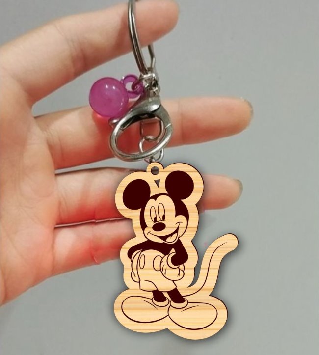 Mickey keychain