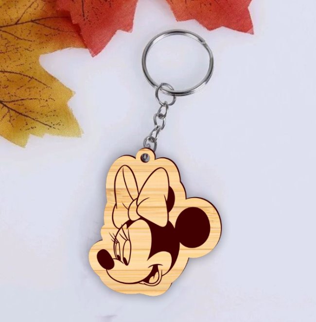 Minnie keychain