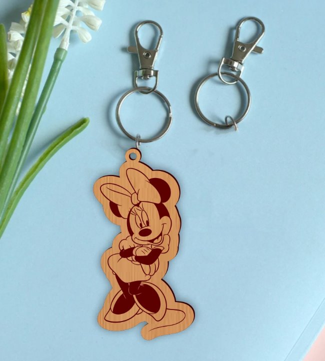 Minnie keychain (2)