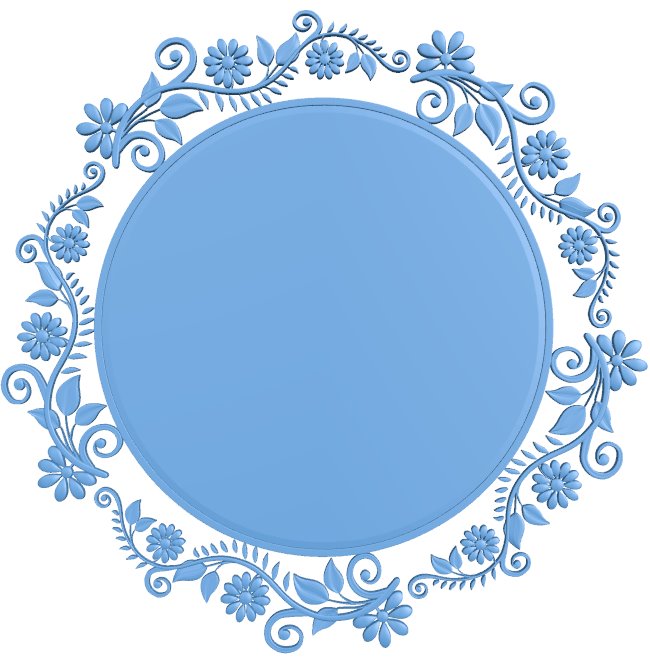 Mirror frame pattern