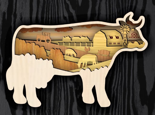 Multilayer cow