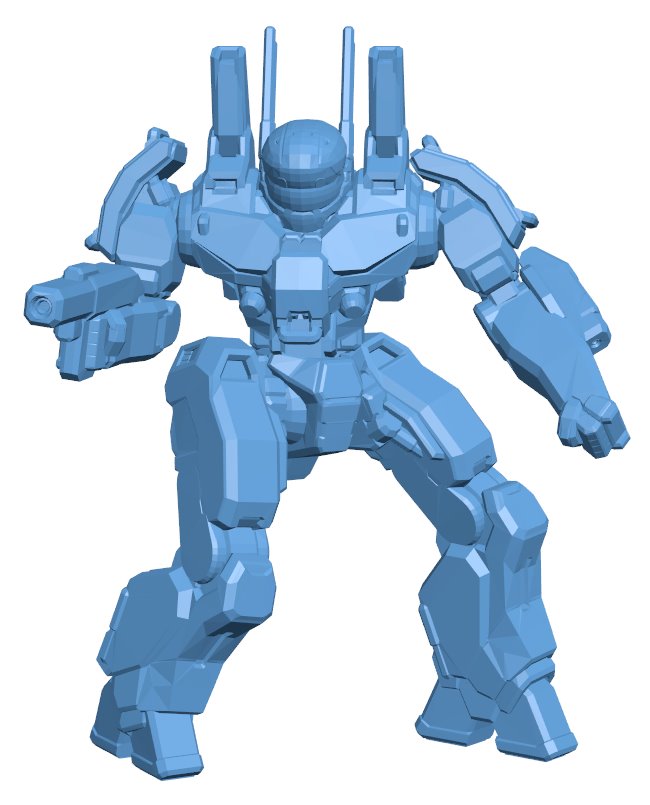 PXH-1D Phoenix Hawk for Battletech - Robot