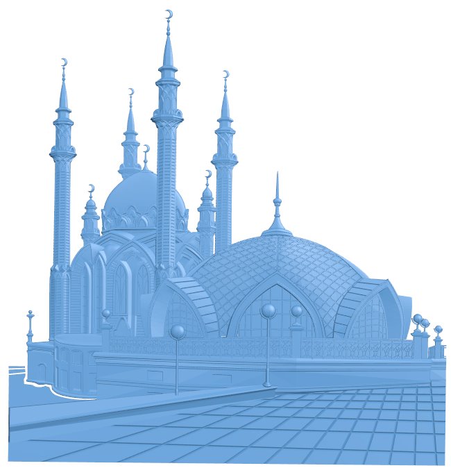 Painting of mosque