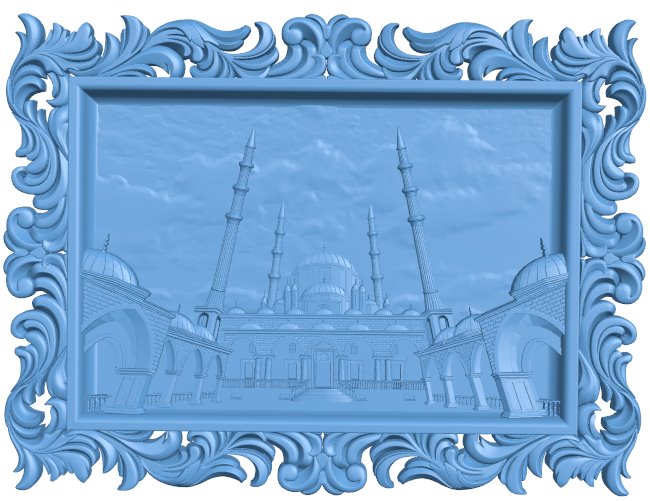 Painting of mosque (2)