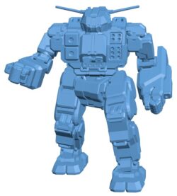 QKD-4D Quickdraw for Battletech – Robot