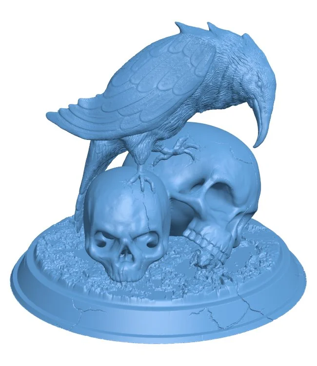 Raven Skull