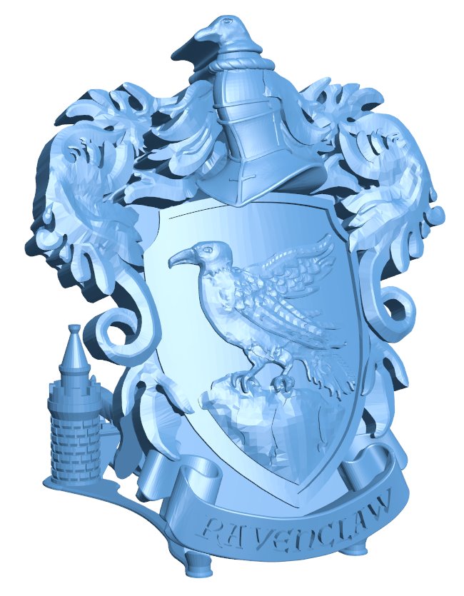 Ravenclaw Coat of Arms Wall (Desk Display) - Harry Potter