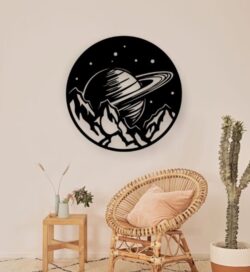 Saturn wall decor