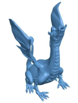 Singing dragon figure