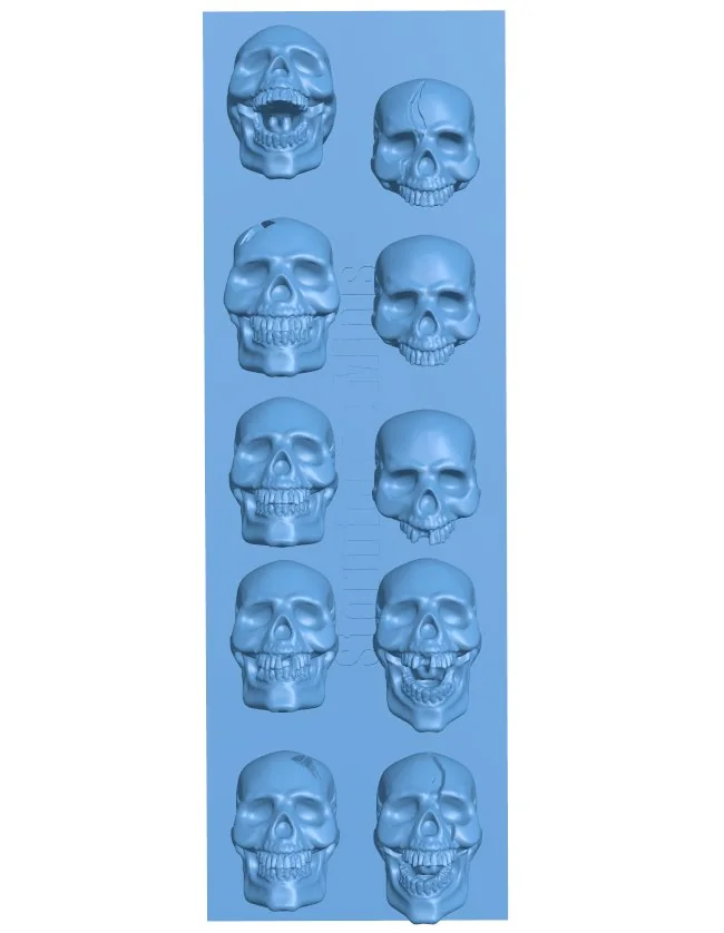 Skull Set x10