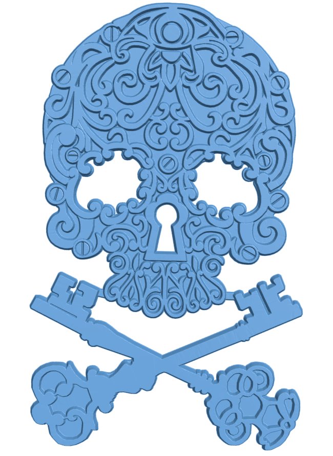 Skull pattern (2)