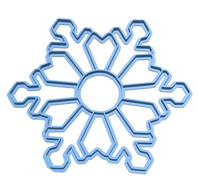 Snowflake Cookie Cutter