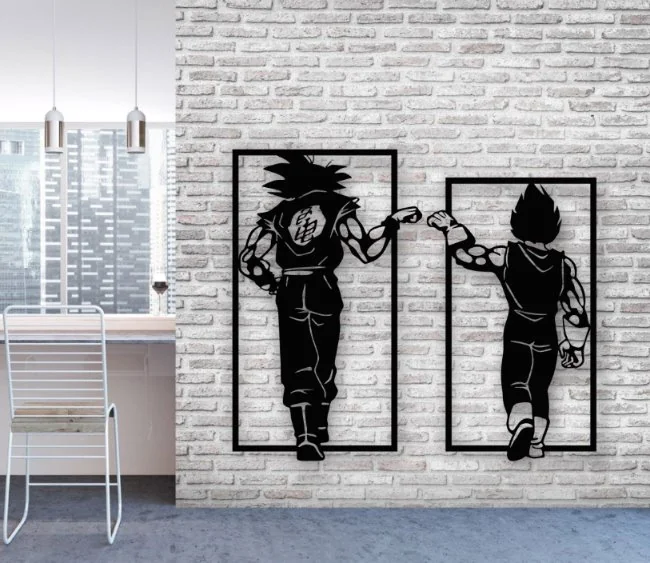 Songoku wall decor (2)