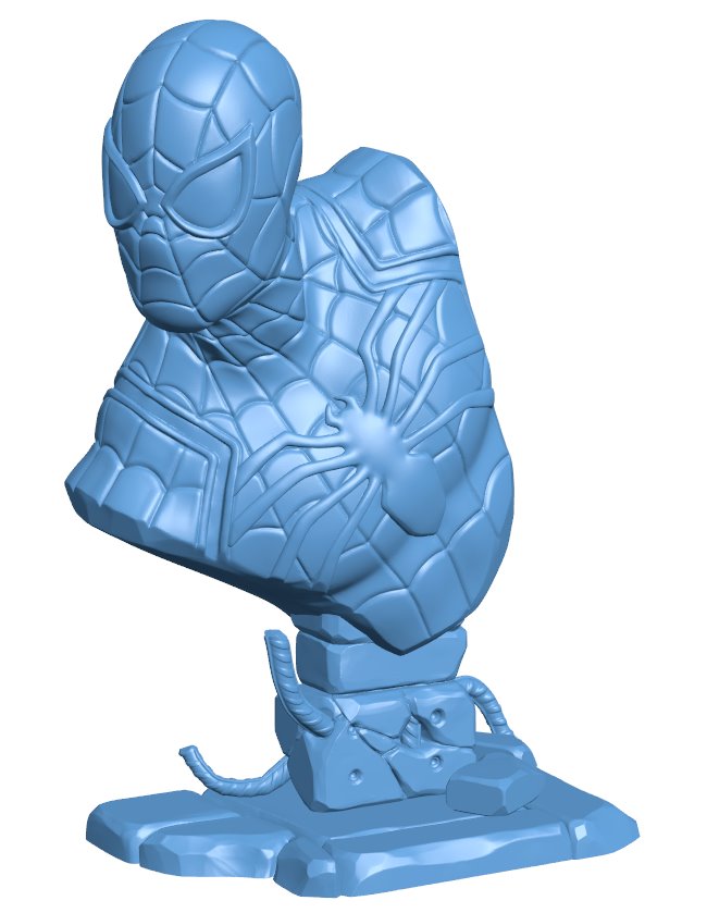 Spiderman bust