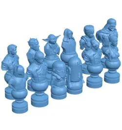 Star Wars Chess Set Revised