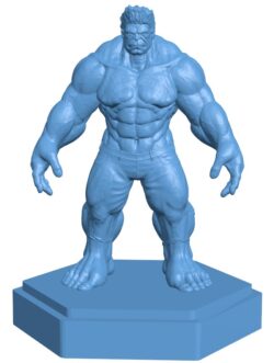 Super hero Hulk figure