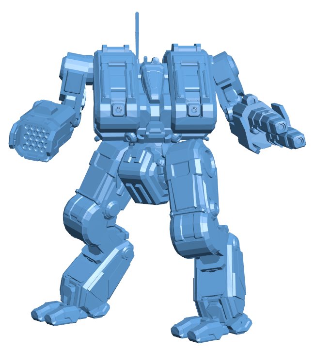 TNS-4S Thanatos for Battletech - Robot