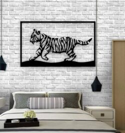 Tiger wall decor