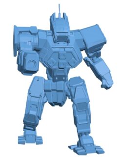 WFL-1-P Wolfhound for Battletech – Robot