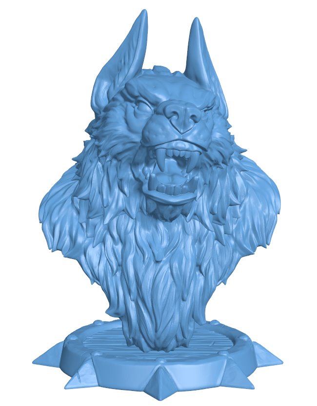 Werewolf bust