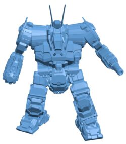 ZEU-5T Zeus for Battletech – Robot