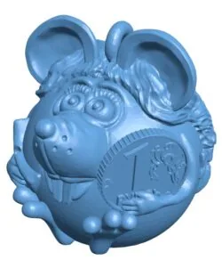 mouse with coin