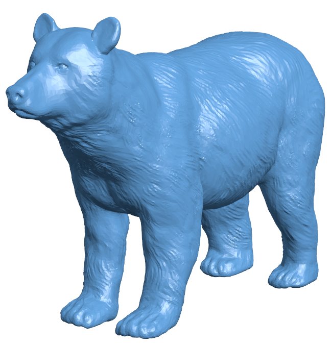 Brown bear figurine