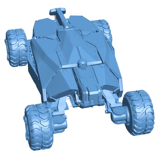 Car sci-fi buggy