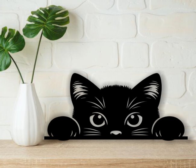 Cat wall decor