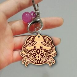 Crab keychain