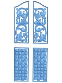 Door frame pattern