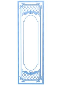 Door frame pattern