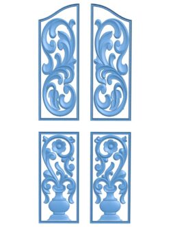 Door frame pattern