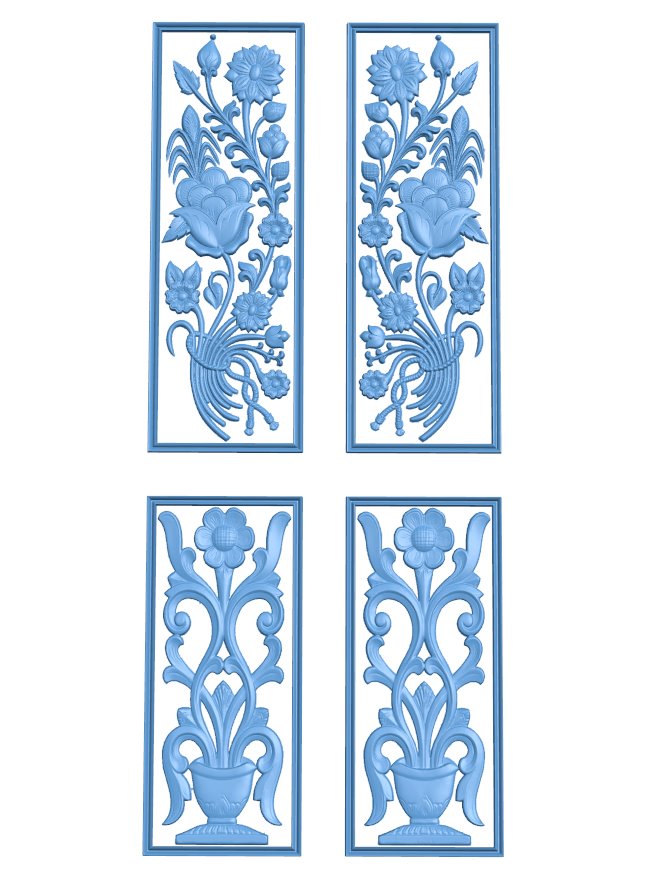 Door frame pattern