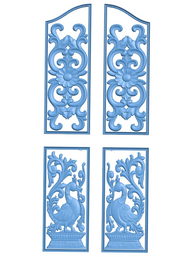 Door frame pattern