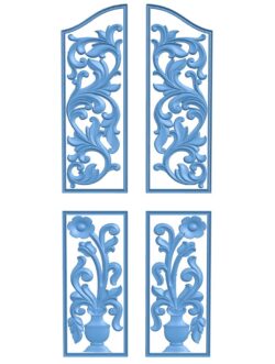 Door frame pattern