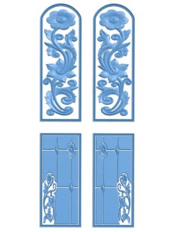 Door frame pattern