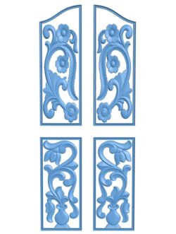 Door frame pattern