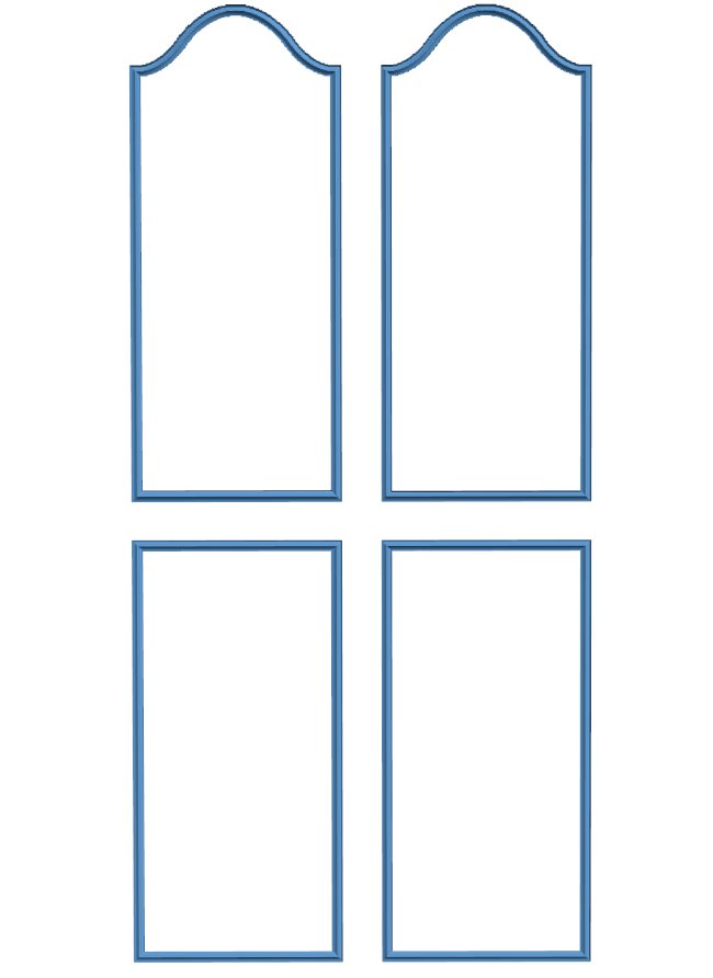 Door frame pattern (8)